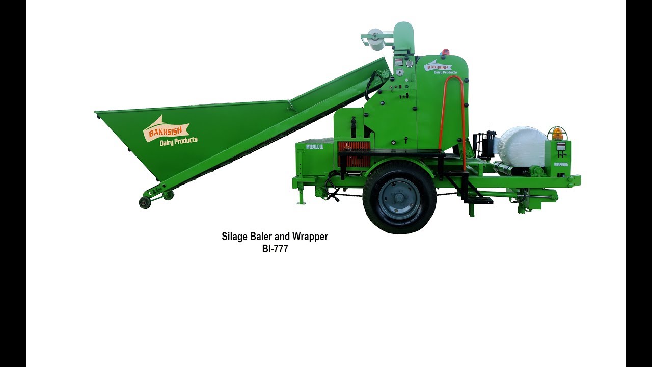 Silage Baler and Wrapper Machine in india