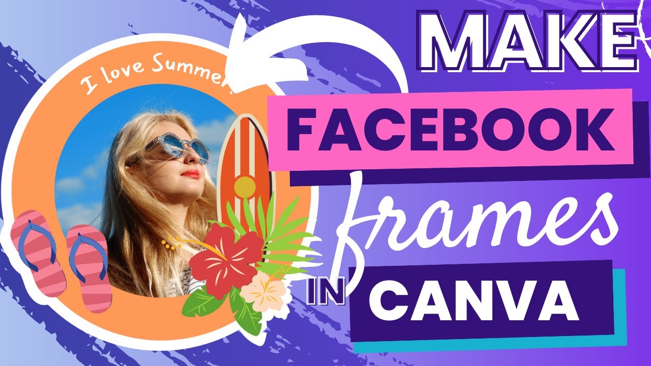 Как создать рамку для Facebook в Canva &mdash; простой урок!