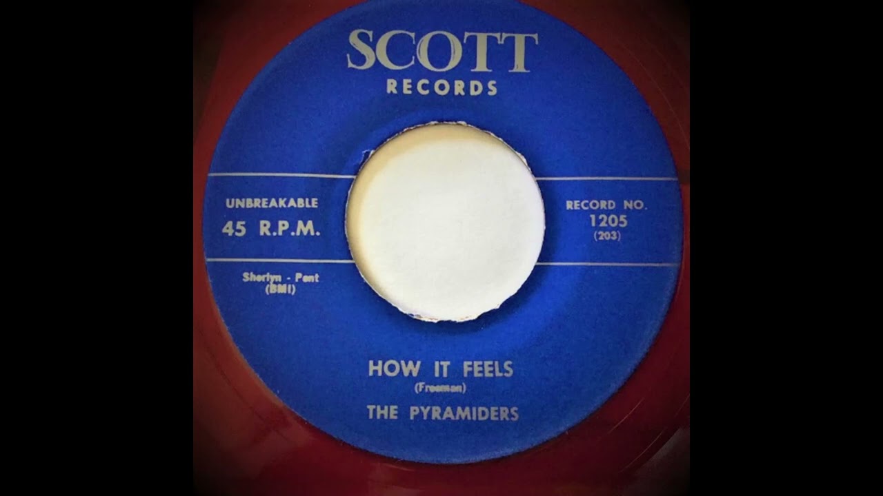 How It Feels- Pyramiders-'58-Scott 1205.