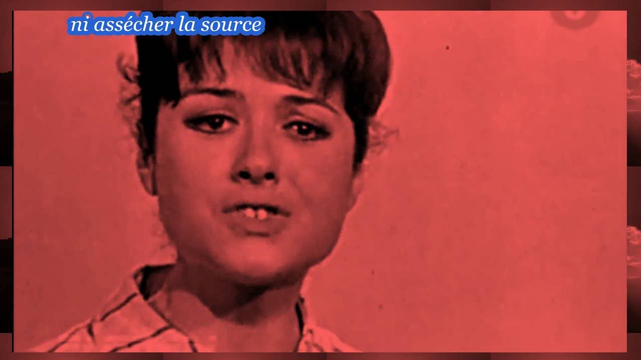 Gigliola Cinquetti chante ''Mon Dieu comme je t'aime''.Version française de ''Dio come ti amo''.