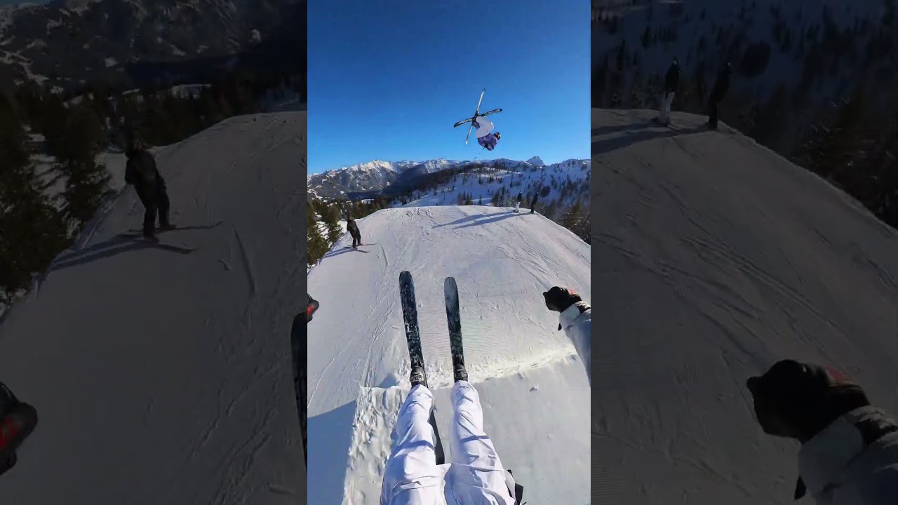 Following a 15yr old pro skier...