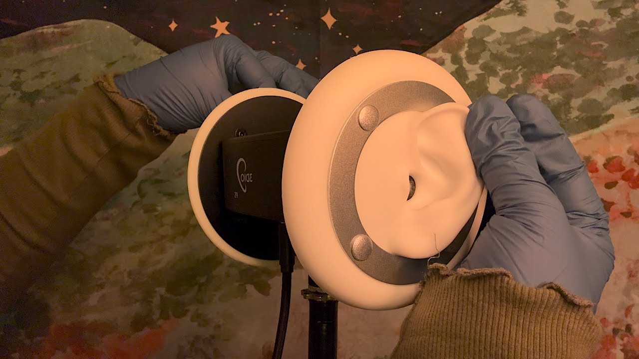 ASMR | Gentle & Deliberate Ear Touching/Palpation - No Talking, Gloves