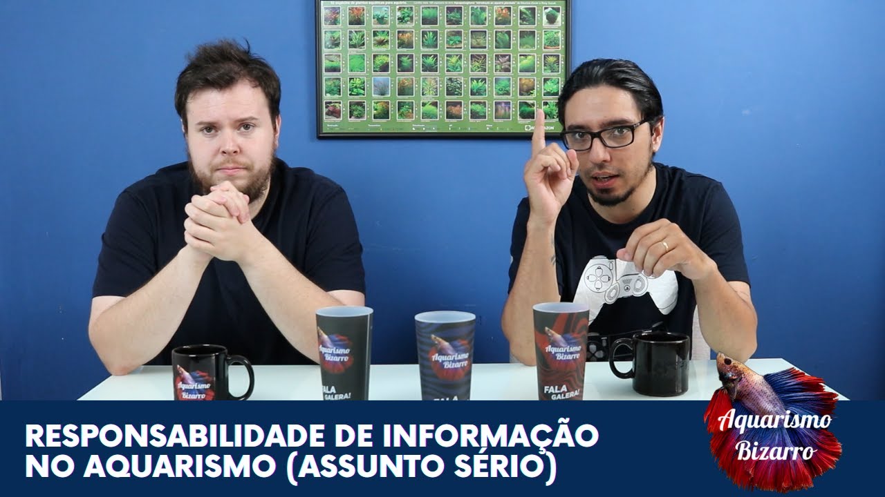 Responsabilidade de informação no aquarismo (assunto sério)
