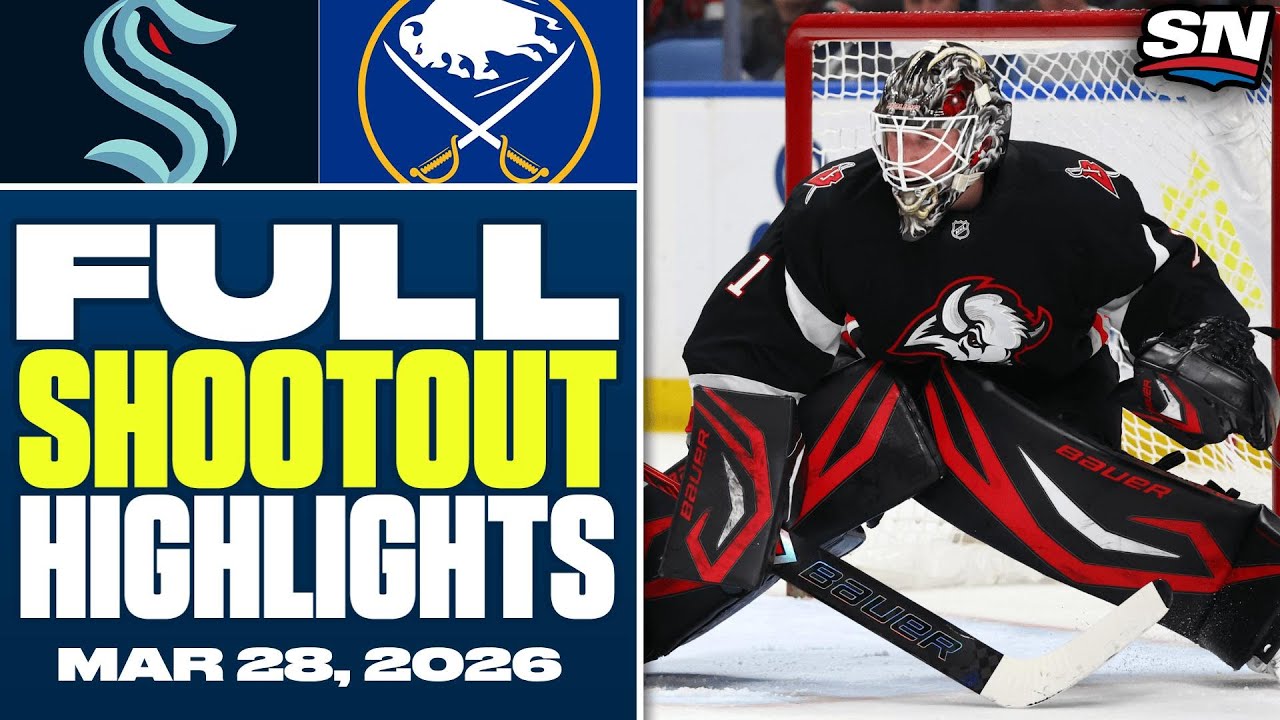 Seattle Kraken at Buffalo Sabres | FULL Shootout Highlights - March 28, 2026