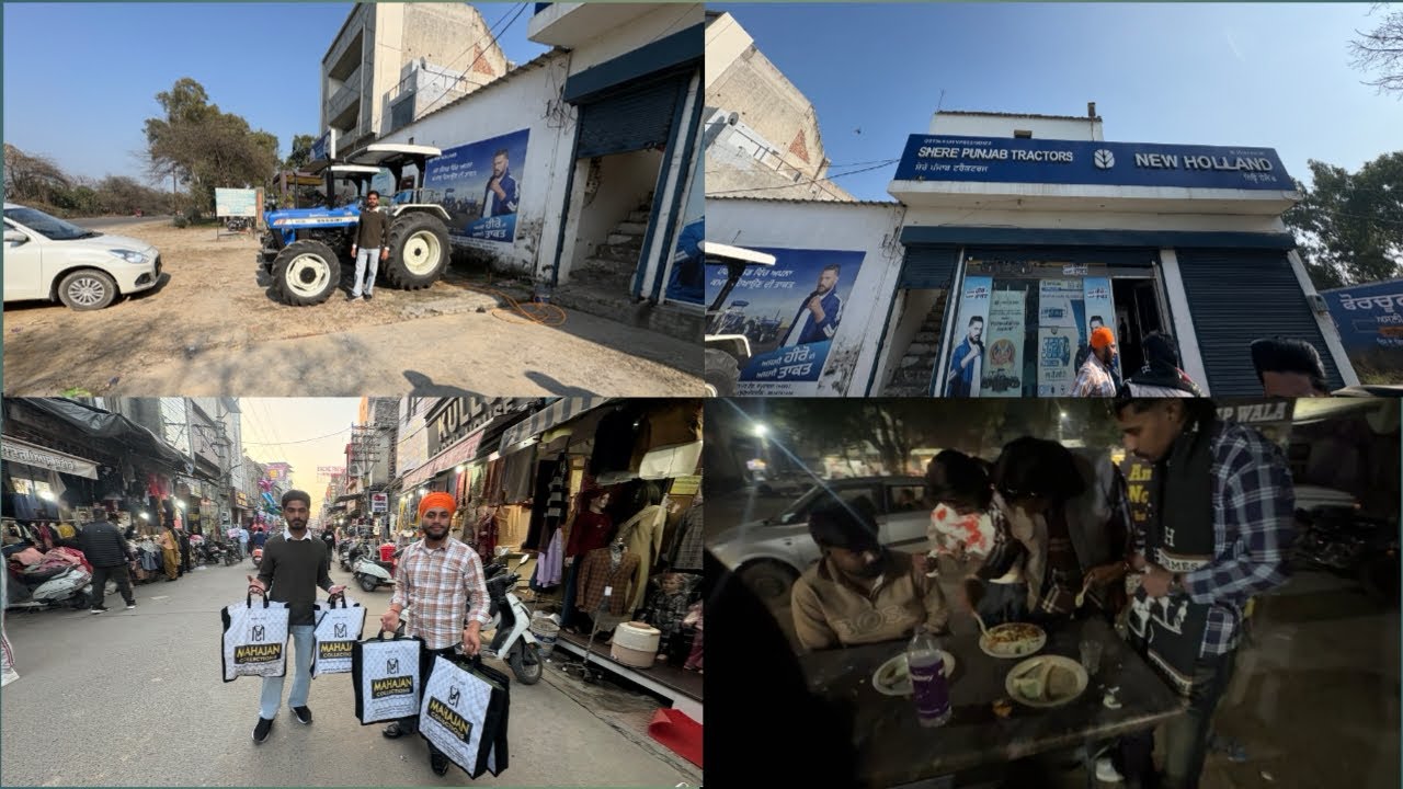 Ajj gye Holland di agency and kiti shopping 🛍️ bahut khapp pai