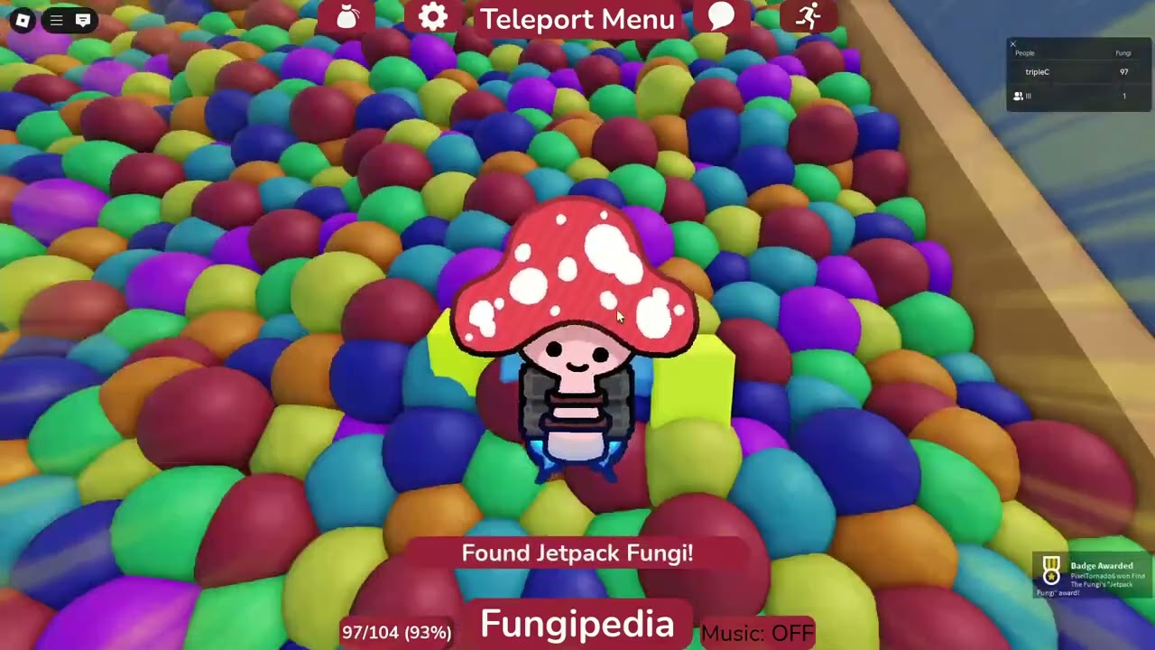 (almost) every new Fungi in the new Castle update | find the fungi roblox