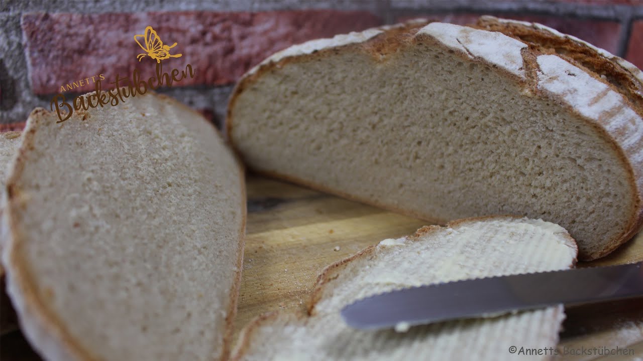 super leckeres Krustenbrot ohne Sauerteig- Brotrezepte - Backrezepte