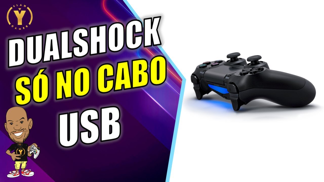 DUALSHOCK 4 SÓ FUNCIONA COM CABO USB CONECTADO I RESOLVIDO!!