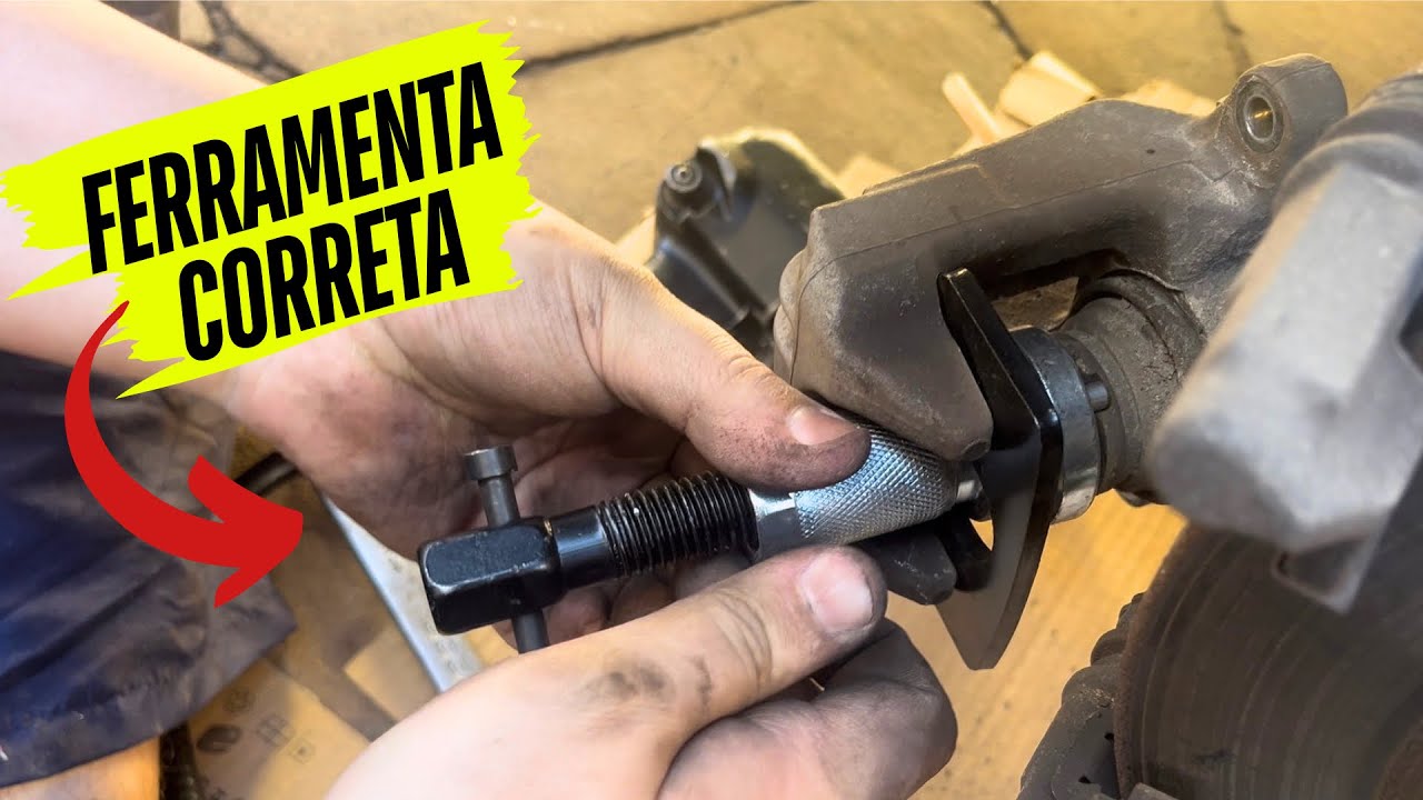 COMO TROCAR AS PASTILHAS DE FREIO TRASEIRA DO AUDI A3 8L/GOLF MK4 E TODA LINHA VW/AUDI