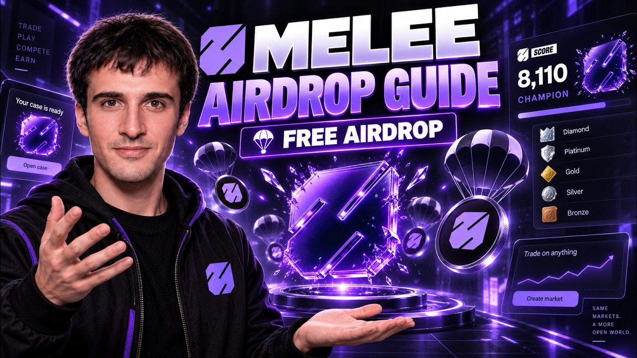 Melee Markets Airdrop Tutorial [FREE CRYPTO AIRDROP GUIDE!]