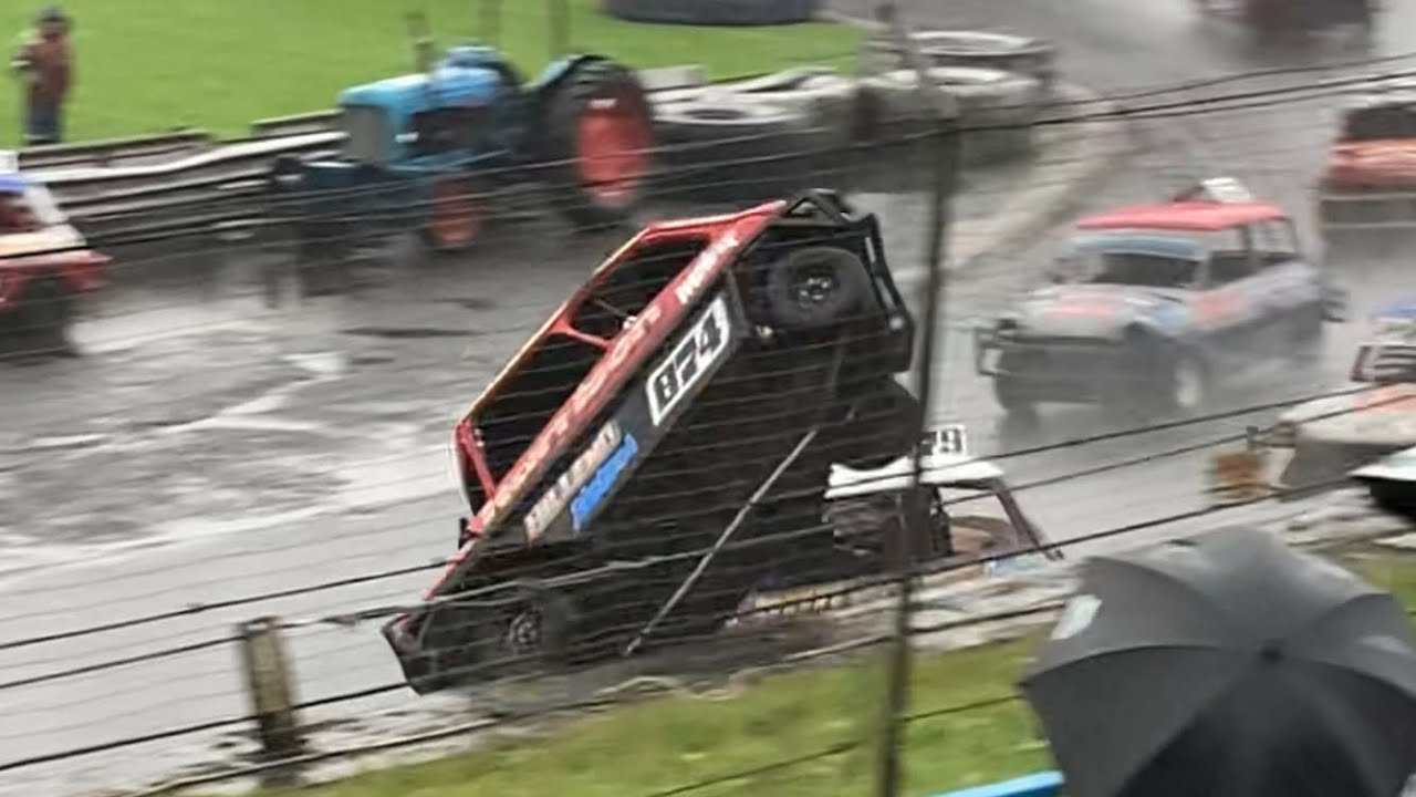 Orci ministox sharpies shield final @ Cowdenbeath racewall 29/10/23
