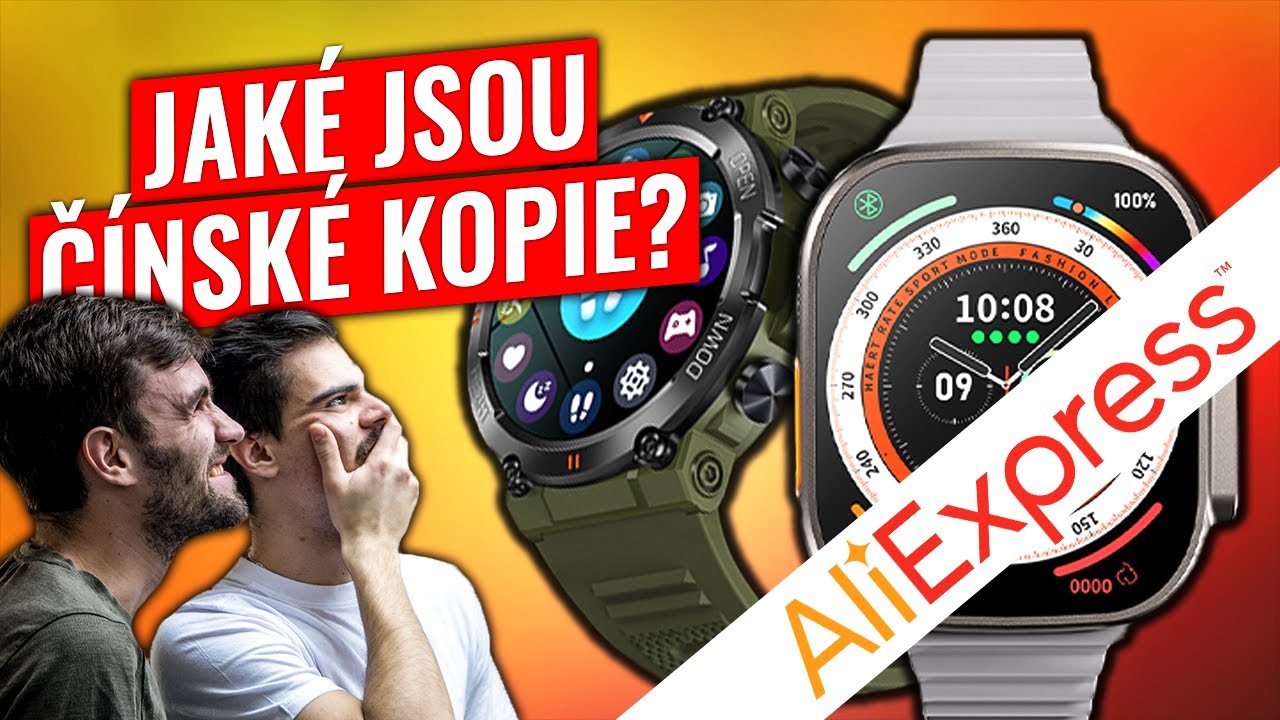 Unboxing levných chytrých outdoorových hodinek z Aliexpressu! 🇨🇳