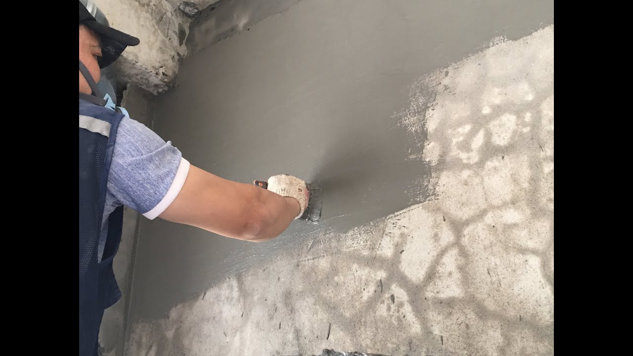 Chống thấm ngược tường trong nhà không cần đục vữa.