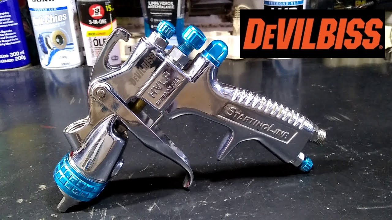 Pistola de Pintura Devilbiss Por Gravidade Modelo SLG -520 -G