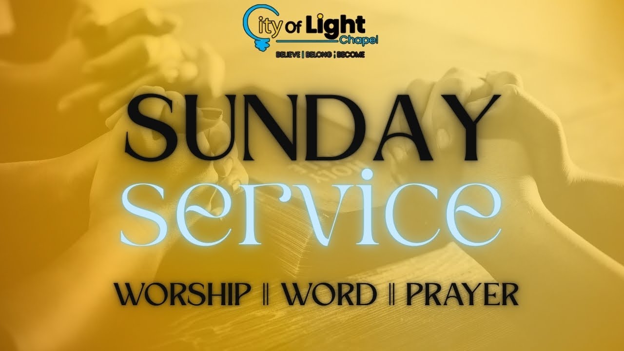 Join Us For Our Sunday Service