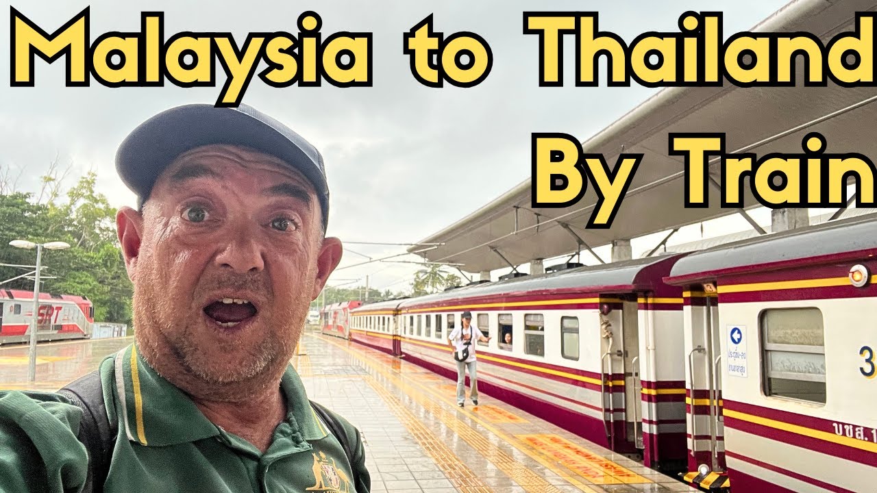 Malaysia to Thailand Border Crossing by Train | Kangar to Hat Yai Adventure