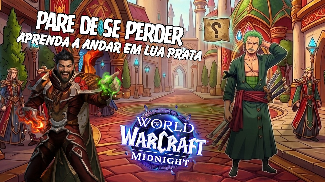 Nunca mais se PERCA em Lua Prata (Silvermoon) SEM ADDONS!