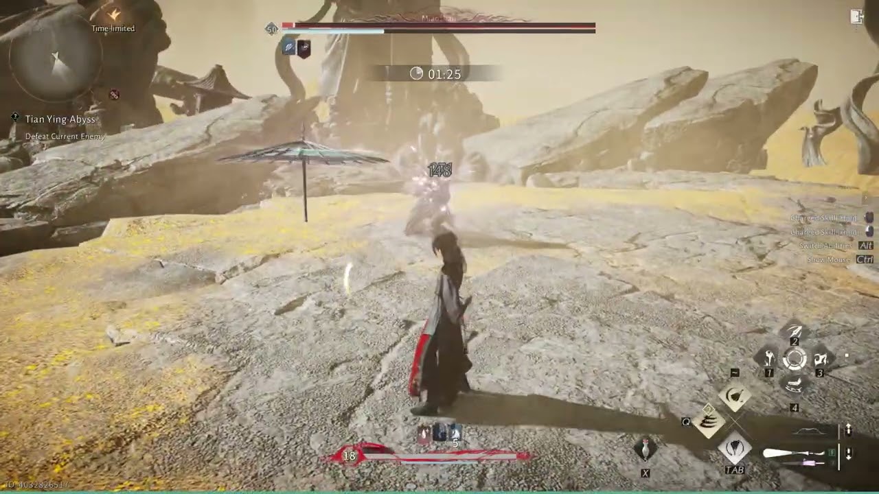 [WWM] Tian Ying Challenge Mode (Abyss / No Hit)