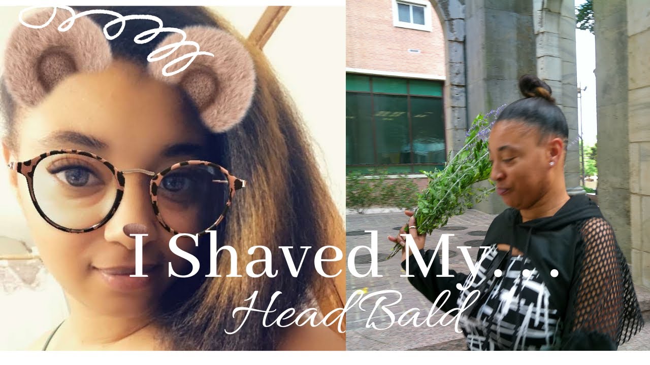 I SHAVED MY HEAD. MAJOR BIG CHOP! NOT CLICKBAIT (SHORT VERSION)