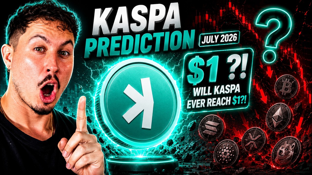 Прогноз цены криптовалюты KASPA на июль 2026 года: достигнет ли KASPA отметки в $1?!