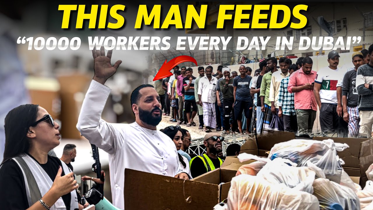 This man feeds 10,000 workers daily | Ramadan in Dubai | Free Iftar distribution | Unseen Dubai