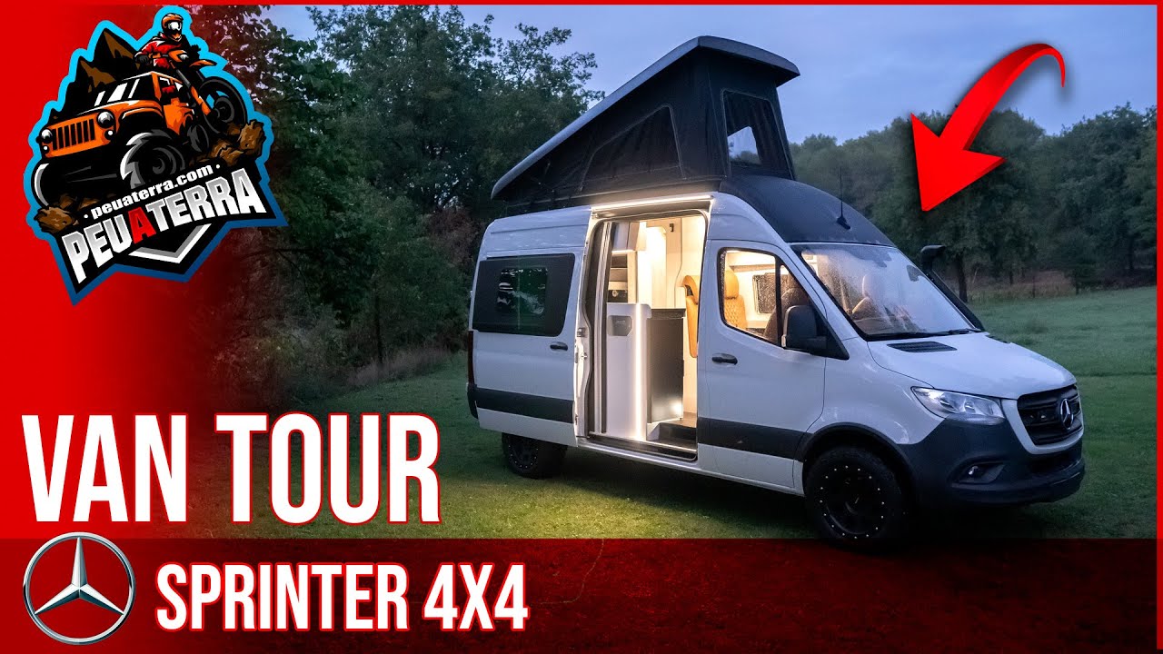 VAN TOUR Mercedes Sprinter 4x4 5.93m de Julià Camper | PEUATERRA