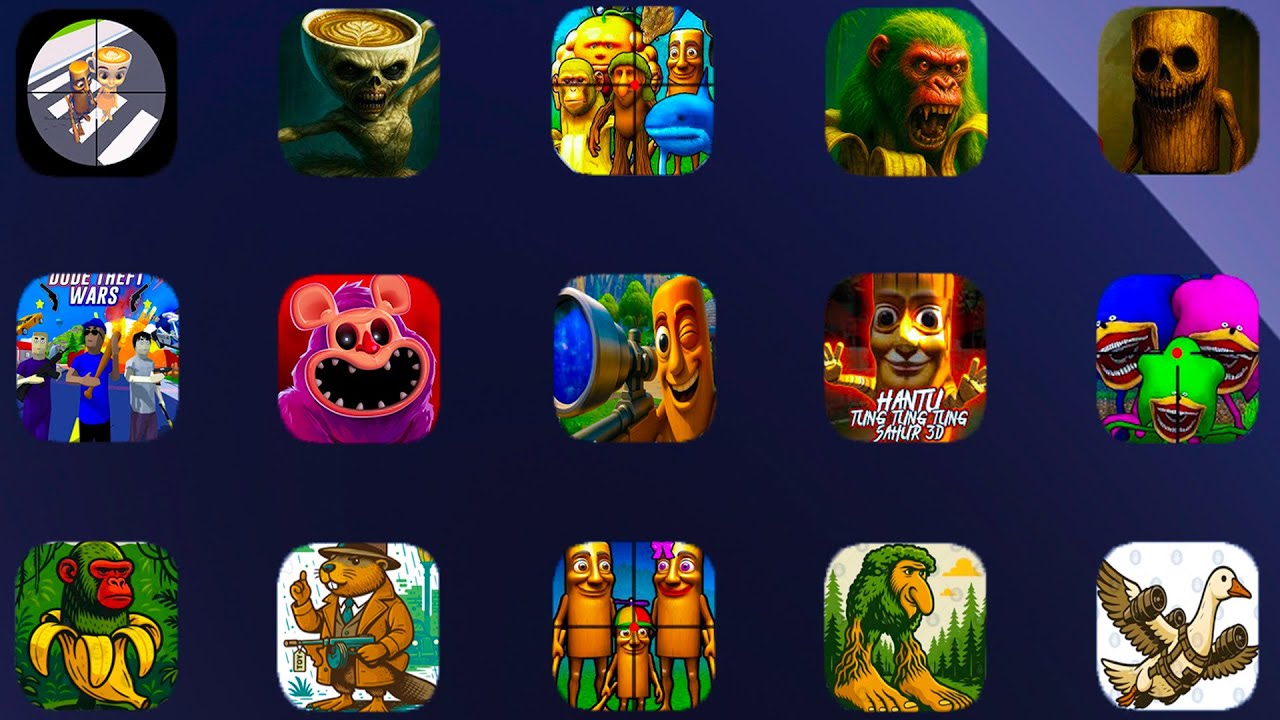 Italian Brainrot Meme Sniper, Tung Tung Sahur, Roblox, Poppy Playtime, Talking Tom, Game Ipad, Gmod.