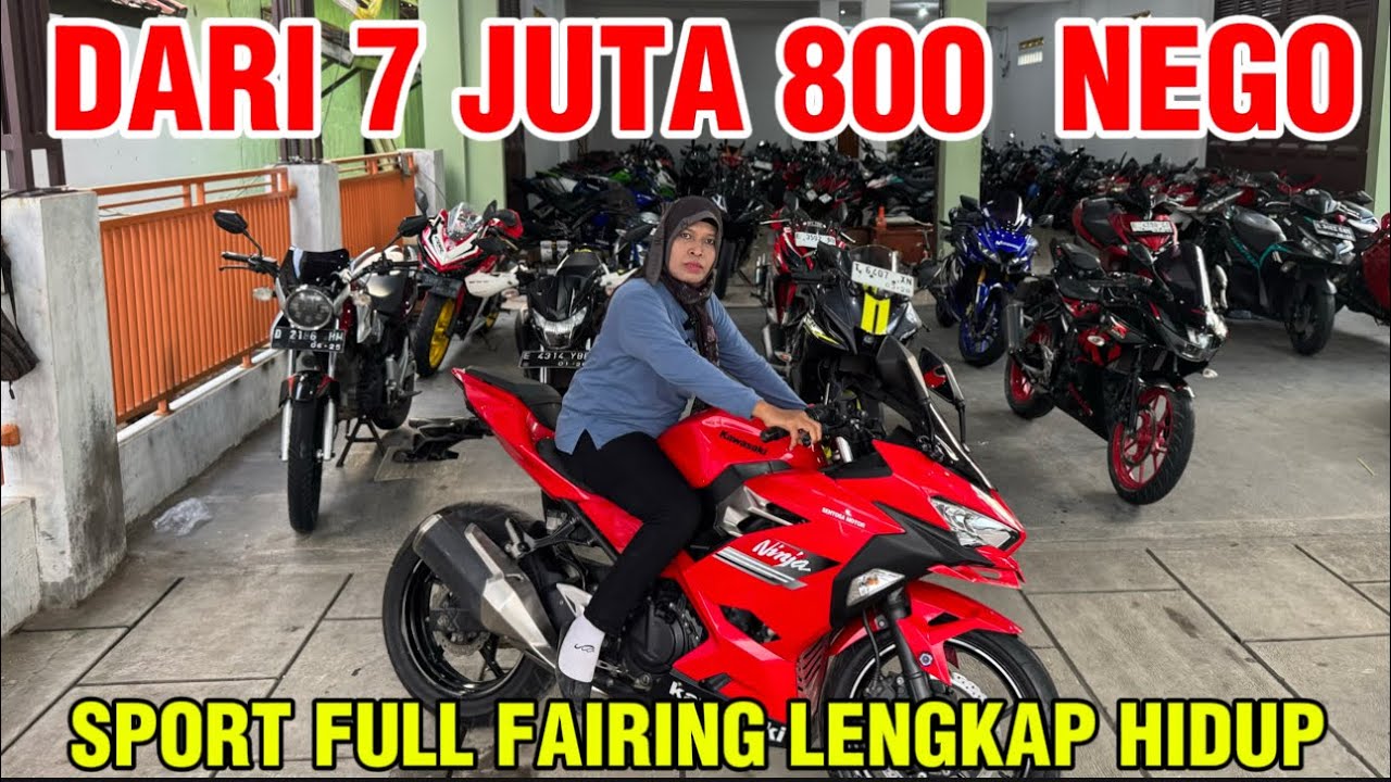 OBRAL DARI HARGA 7 JUTA 800 NEGO..SPORT FULL FAIRING LENGKAP HIDUP READY #viralvideo #trending #fyp