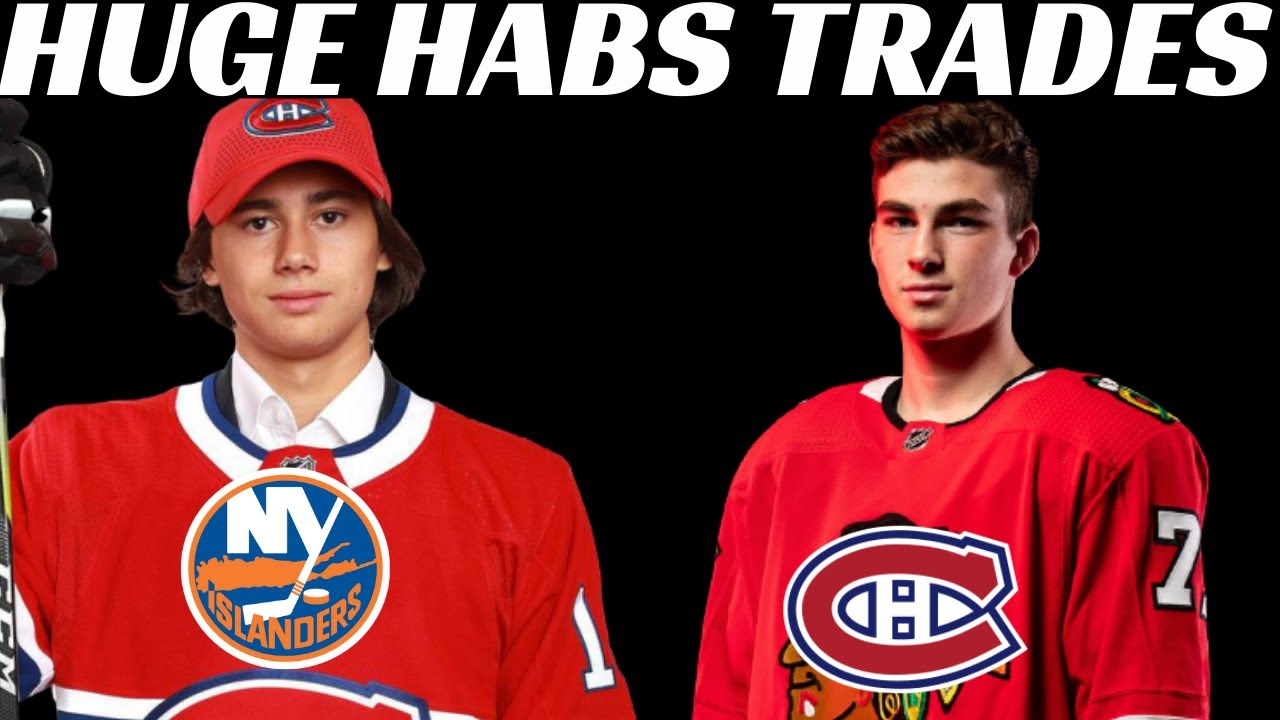 Huge Habs Trades - Romanov to Isles, Dach to Habs + Slafkovsky 1st Overall Pick