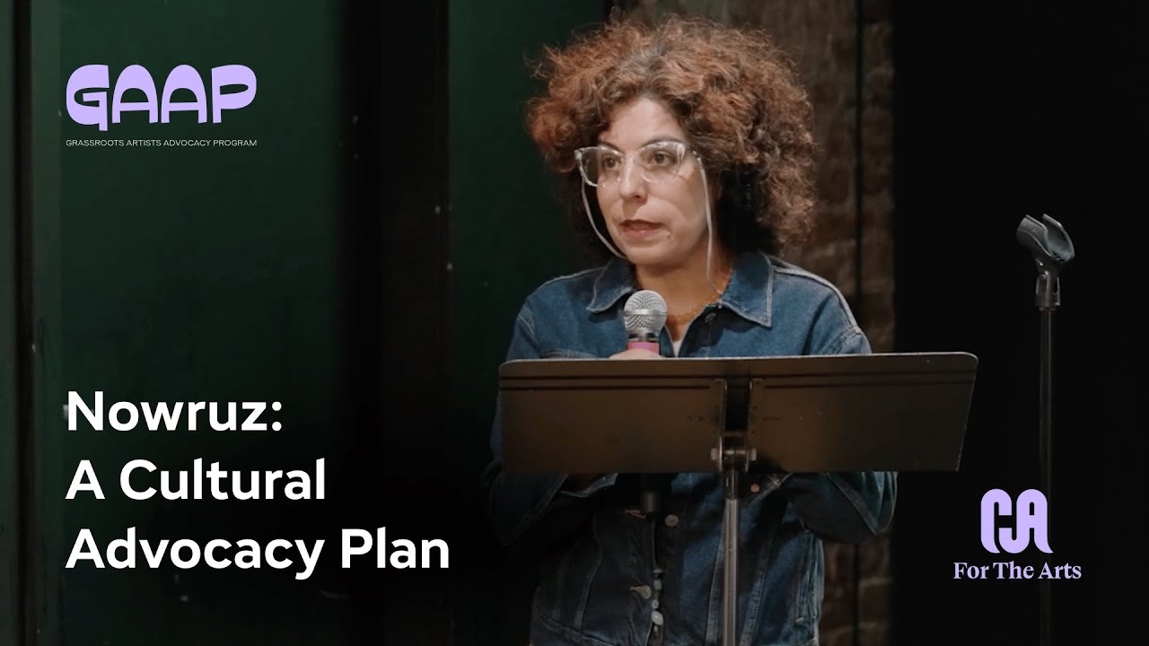 GAAP 2025 | Nowruz: A Cultural Advocacy Plan | Sabereh Kashi