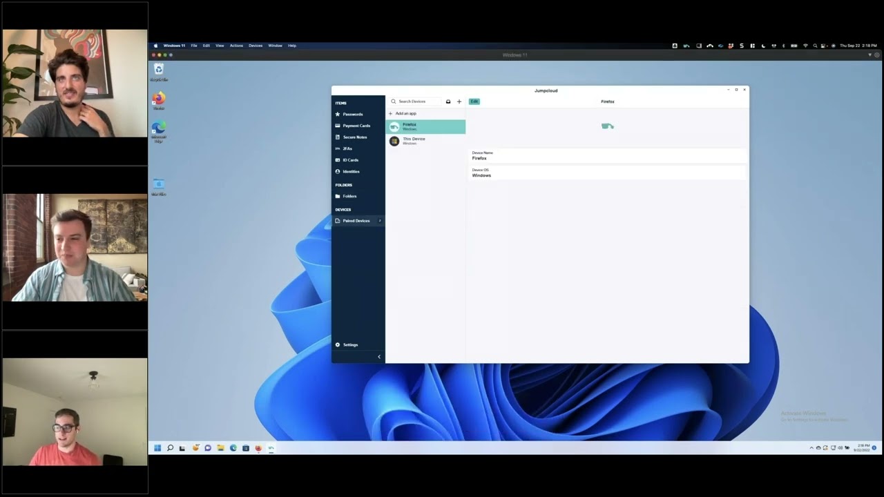 JumpCloud Password Manager Demo