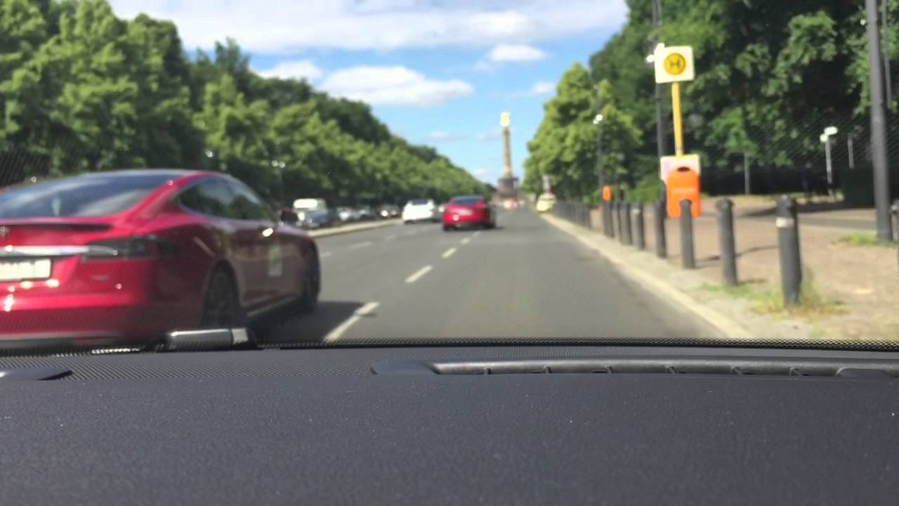TESLA Sternfahrt von ganz Europa nach Berlin. SO NICE war dabei. Juni 2015