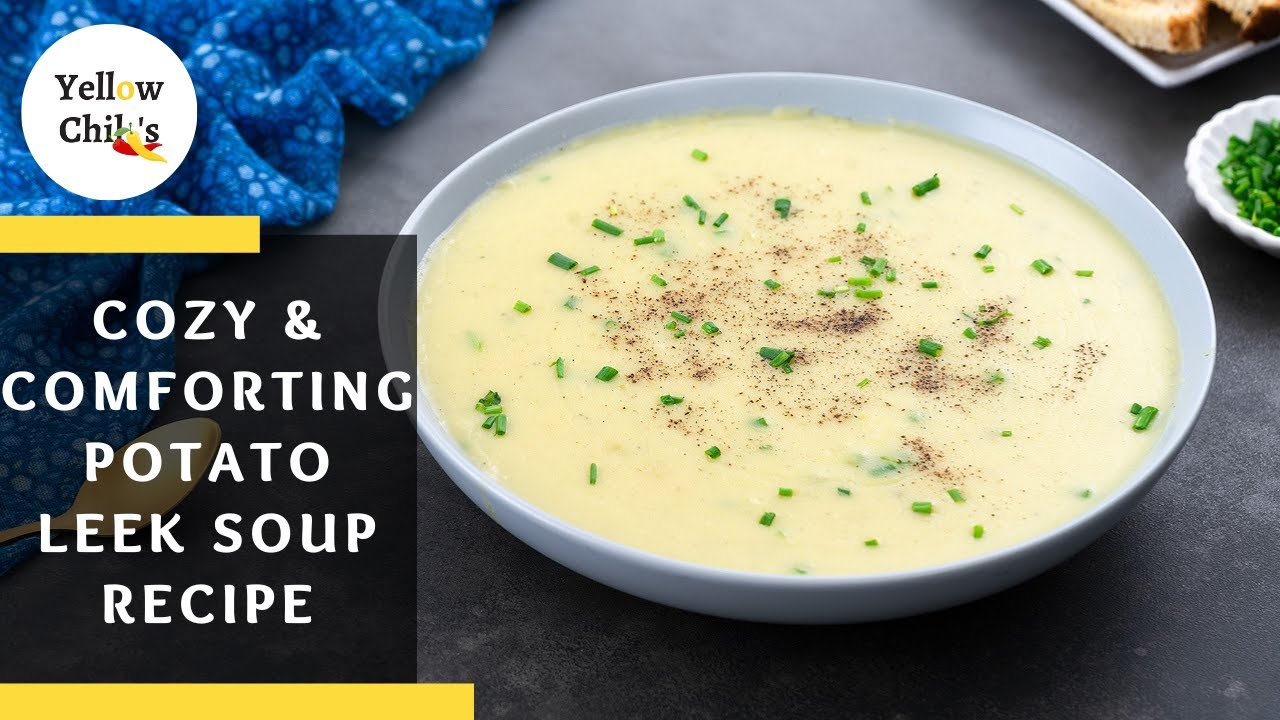 Creamy Potato Leek Soup Recipe – Easy & Comforting for Chilly Days!