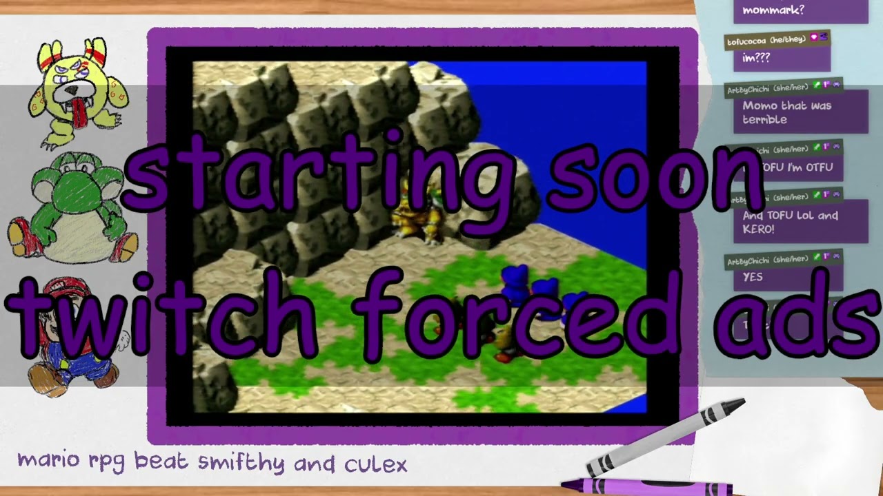 this is the one where i beat culex and smiffy - super mario rpg - snes