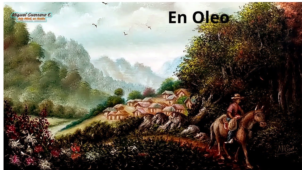 PINTANDO UNA PANORAMICA CON OLEO   0008