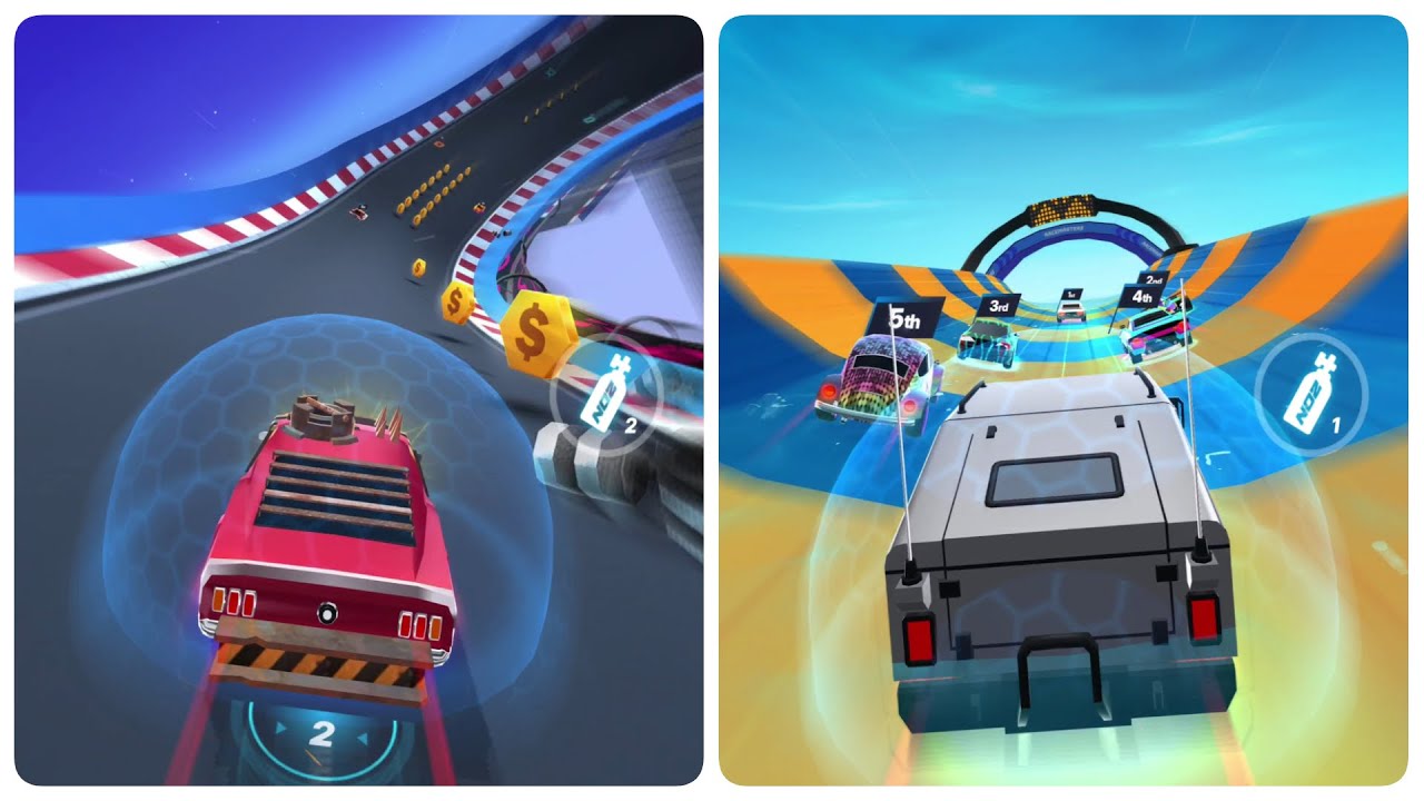 Race Master 3D Gameplay Levels 2881 to 2892 Double Screen - Repent vs Hurricane