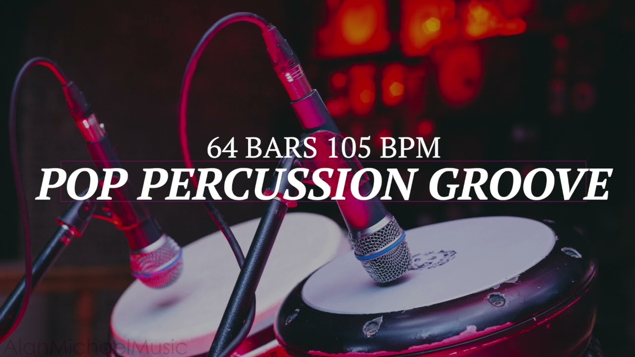 Pop Percussion Groove - 105 Bpm - 4/4