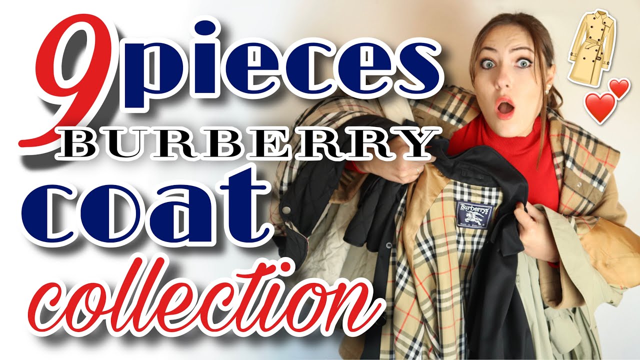 Huge Burberry Coat Collection 2024 - Building a Collection on a Budget 🧥❤️ | + Mod Shots