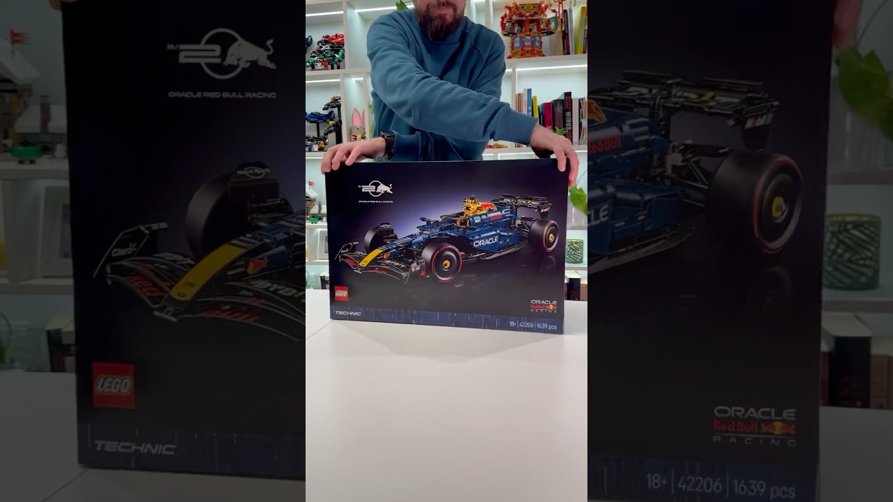 New LEGO Technic Red Bull F1 🔥 #42206 #rlfm #reviews #lego42206 #lego #legotechnic #f1 #formula1