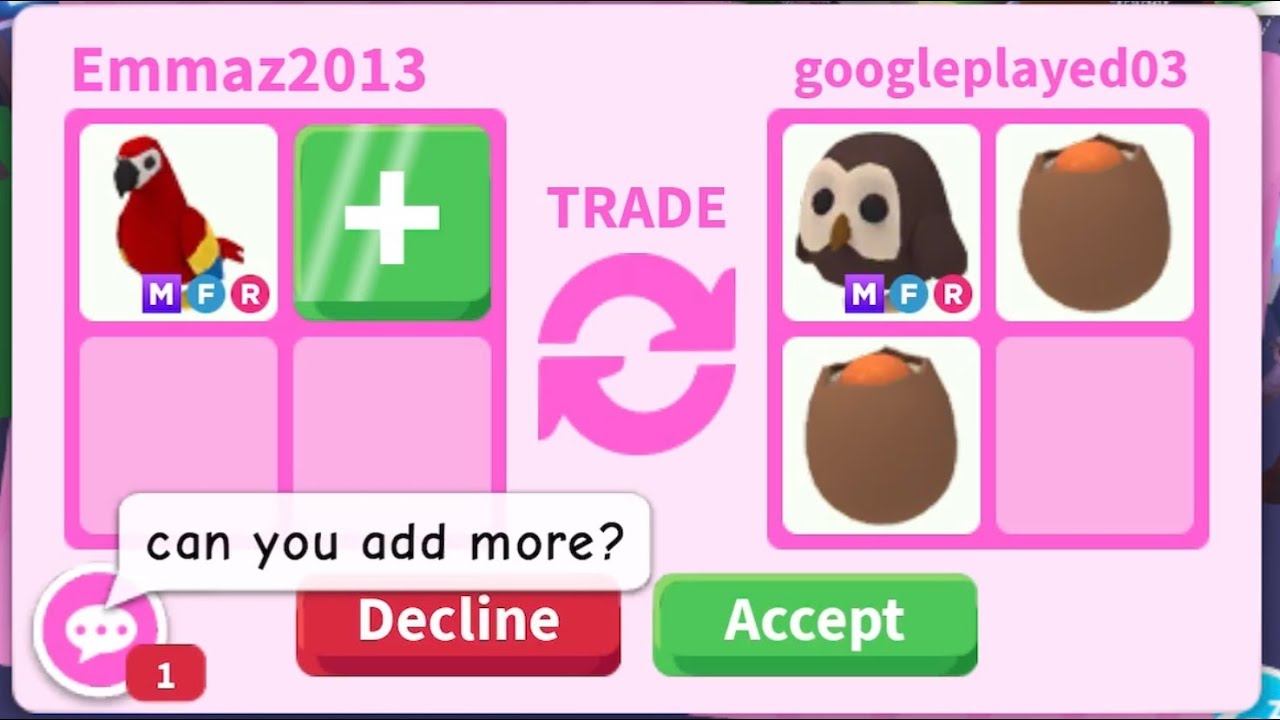 Trolling a scammer in Adopt Me 😂😂