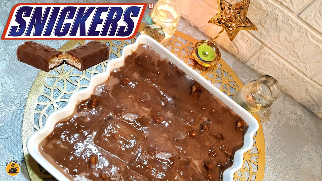 Snickers Dessert Recipe | 5-minute recipe dessert | Snickers dessert #recipes #pudding #dessert
