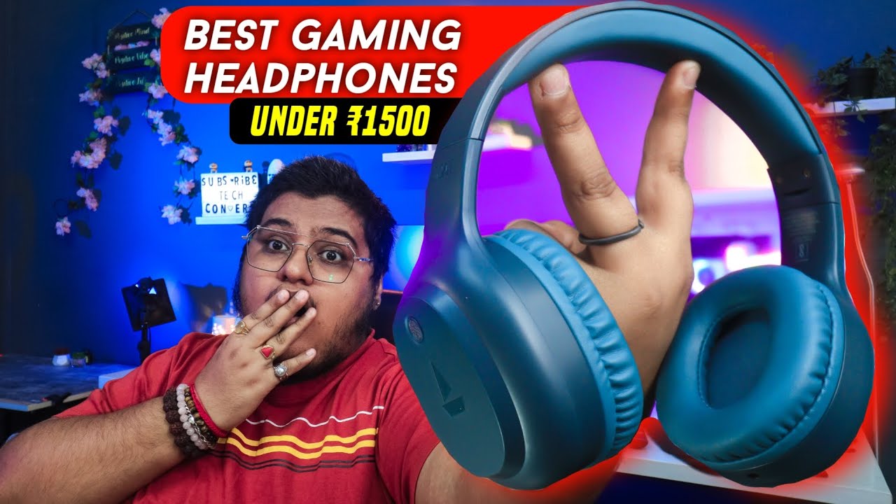 Best Gaming Headphones Under ₹1500🔥 | Boat rockerz 421 Review