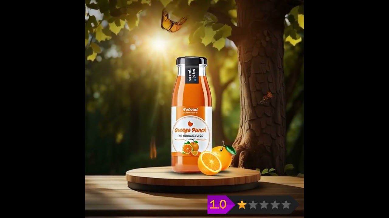 🍊 Refresh Your Day with Natural Orange Punch! 🍹✨