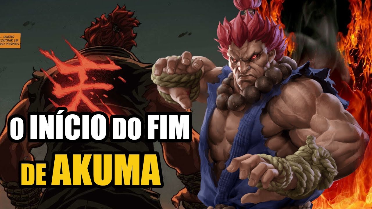 Akuma VS Gouken! Veja como foi!