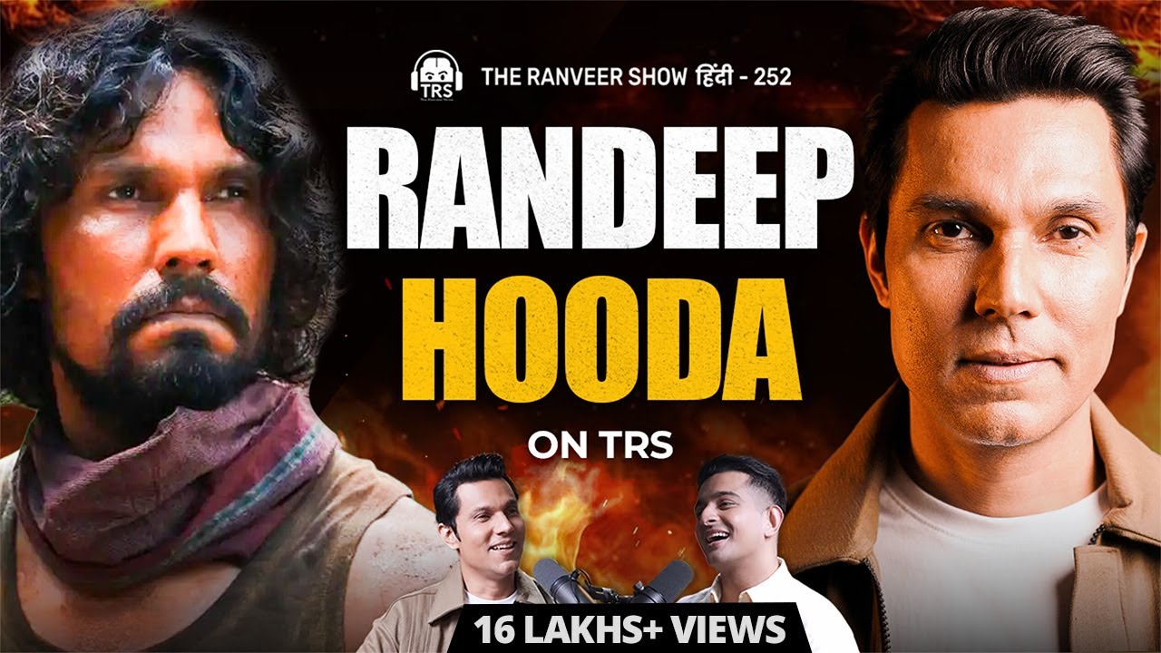 Randeep Hooda Uncensored Podcast - Fearless Acting, Risks, Struggle & Legacy | TRS