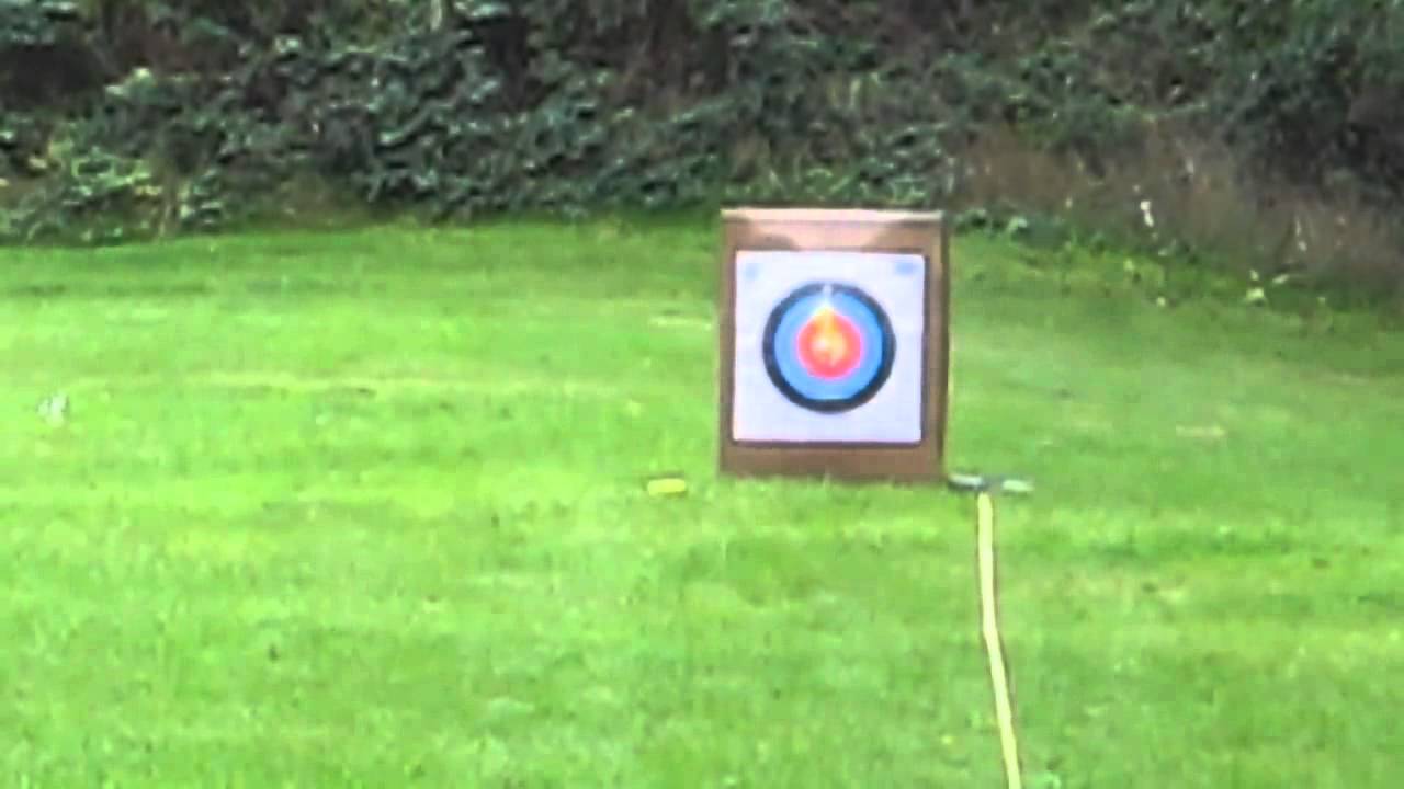 Armbrust Distanzschuss 50, 80, 90 meter / Crossbow Shot Long Distance 54, 87, 98 Yard