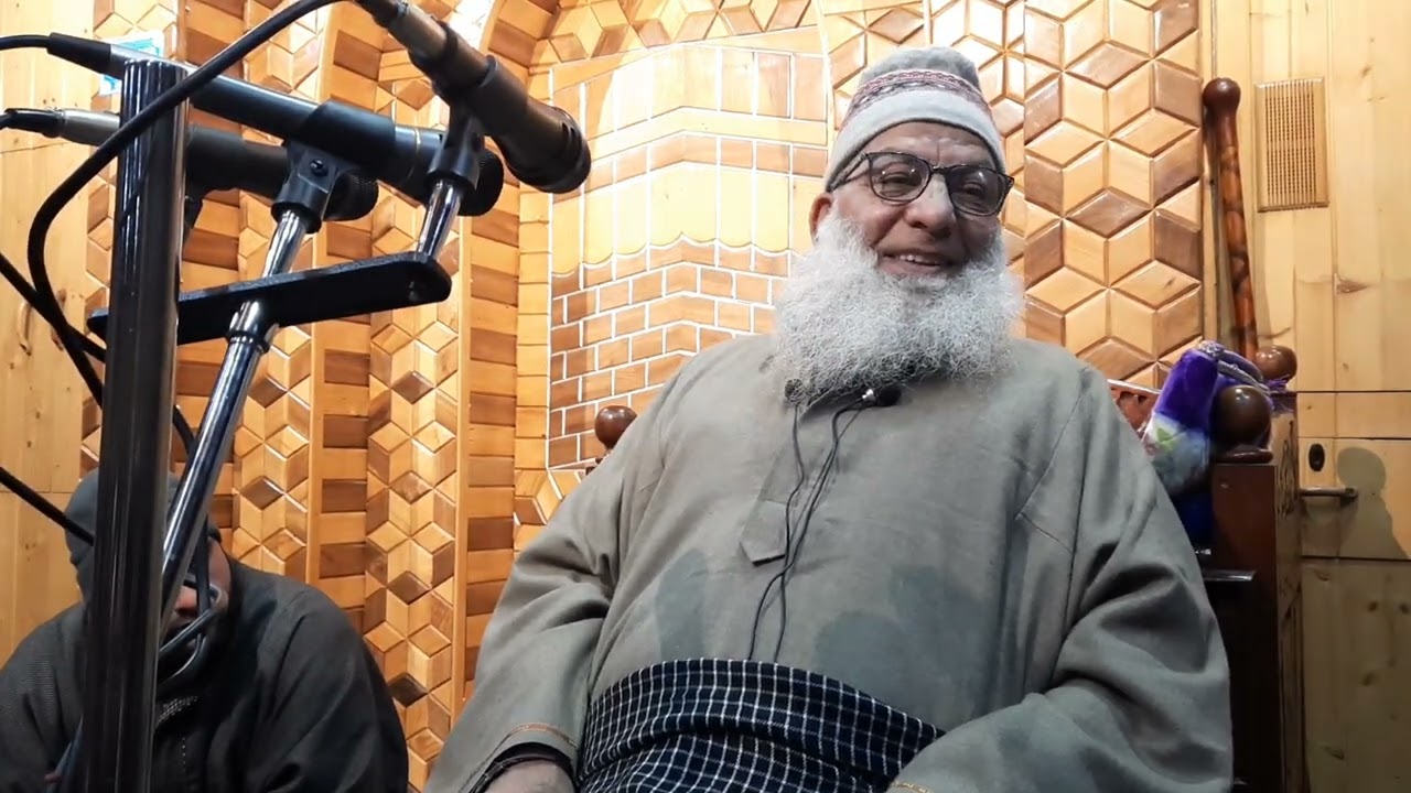 ISLAHI BAYAN OF MUHTARUM HAJI ABDUL QAYOOM ZADOO SAHAB #jamiamasjidbatapora Hazratbal