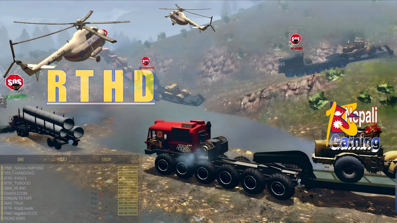RTHD Today's Game play #rthd 13 Nepali gaming offroad game play RTHD 