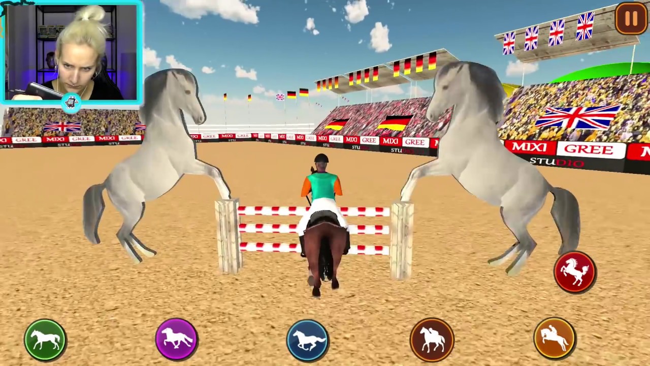 SPRINGREITEN App deutsch | REITER DREHT DURCH - Pferd macht nicht mit | FAIL LACHFLASH
