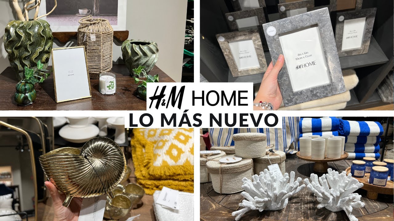 DECORACIONES, COCINA Y MÁS NOVEDADES PARA TU HOGAR EN H&M HOME